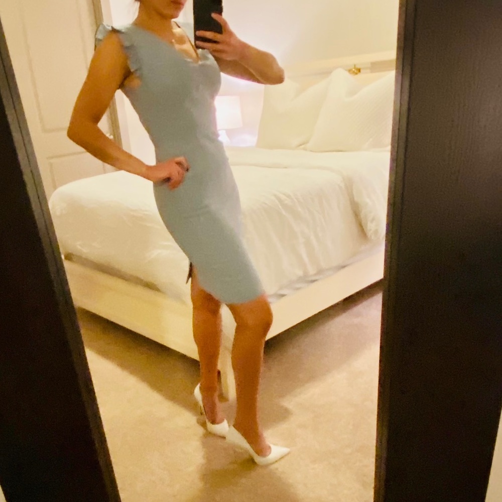 New! Rebecca Taylor Denim Suit Dress Sz 2